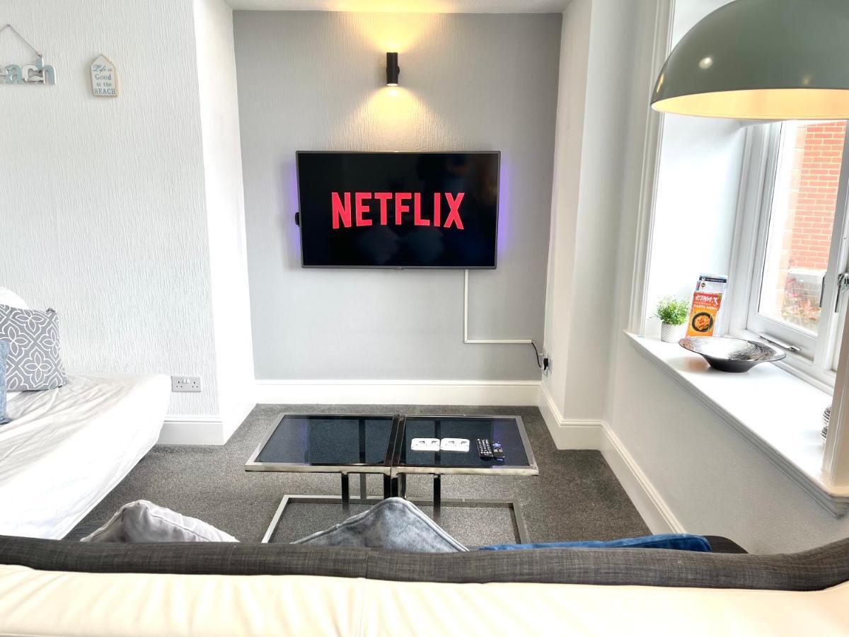 Modern Family Apartment Free Parking And Gym By Beach Bornemouth Extérieur photo